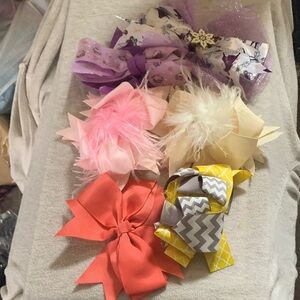 Colorful Kids 6- Pc Hair Bow Set! 👒
